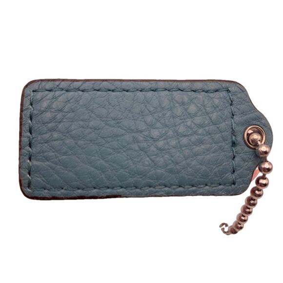 COACH Blue Replacement Hang Tag Hangtag Bag - Picture 2 of 3